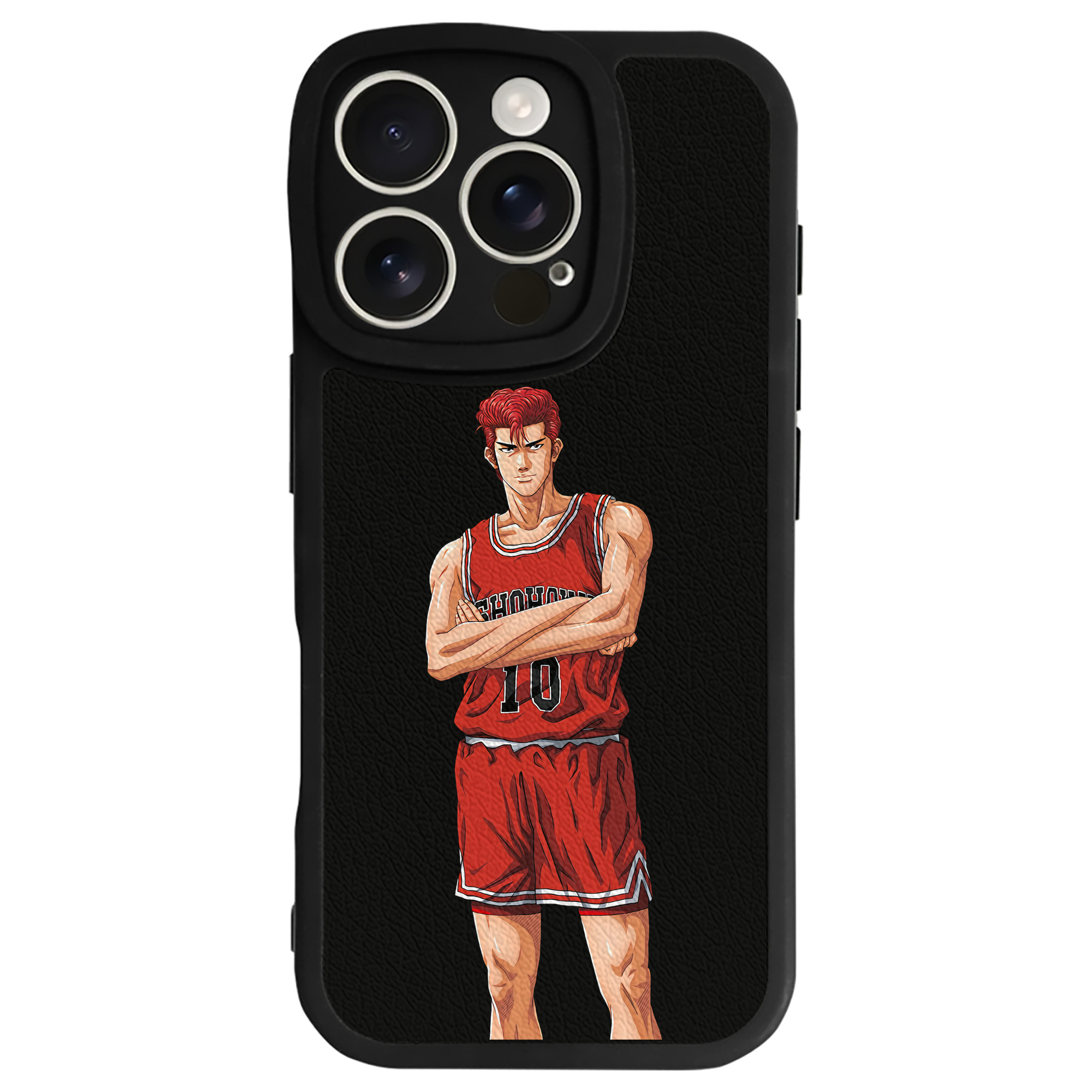 （画像用） SLAM DUNK／スラムダンク 【iPhone 16シリーズ対応】シリコンスマホケース（レザー調） 材質：シリコン